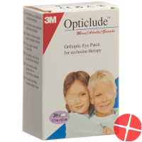 3M Opticlude Maxi Augenpflaster 5.7x8cm 20 Stück