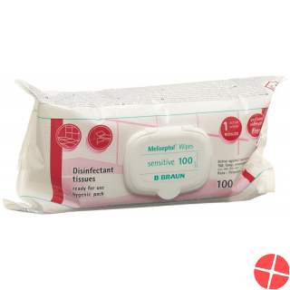 Meliseptol Wipes Sensitive 100 (flow pack)