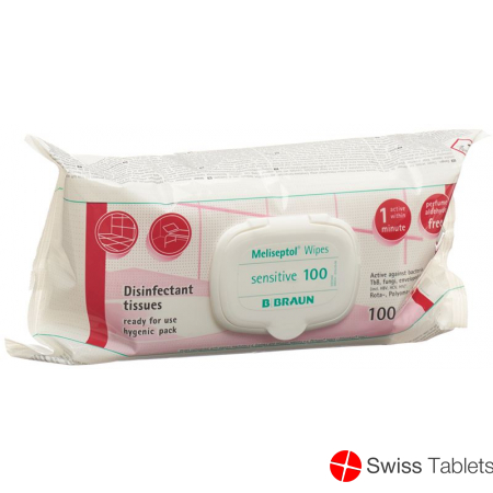 Meliseptol Wipes Sensitive 100 (flow pack) buy online