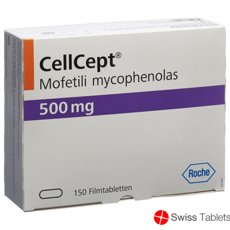 Cellcept Filmtabletten 500mg 150 Stück buy online
