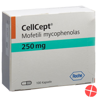 Cellcept Kapseln 250mg 100 Stück