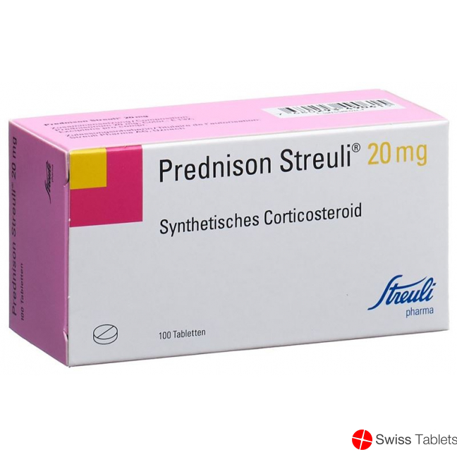 Prednison Streuli Tabletten 20mg 100 Stück buy online