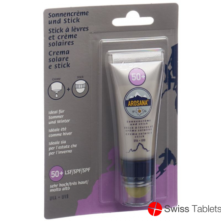Arosana Sonnencreme LSF 50+ mit Stick Tube 20ml buy online