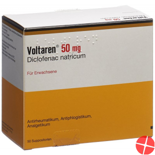 Voltaren Zäpfchen 50mg 50 Stück