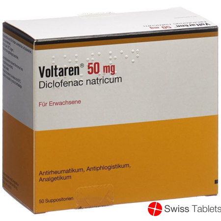Voltaren Zäpfchen 50mg 50 Stück buy online