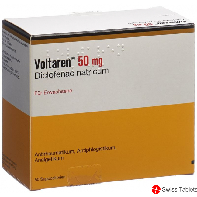 Voltaren Zäpfchen 50mg 50 Stück buy online
