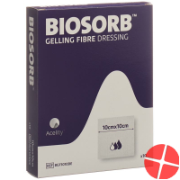 Biosorb Gelling Fibre Gelfa Wundauflagen 10x10cm 10 Stück