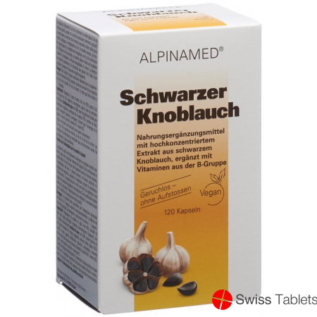 Alpinamed Black Garlic Capsules 120 pieces buy online