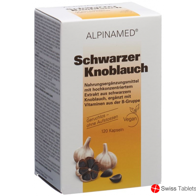 Alpinamed Black Garlic Capsules 120 pieces buy online