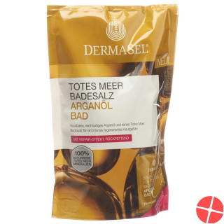 DermaSel Badesalz Arganöl 400g