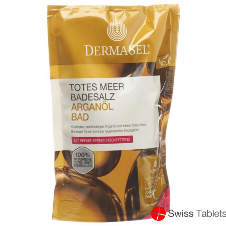 DermaSel Badesalz Arganöl 400g buy online