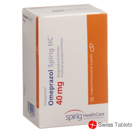 Omeprazol Spirig HC Kapseln 40mg (neu) Dose 56 Stück buy online