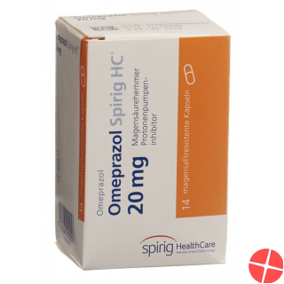 Omeprazol Spirig HC Kapseln 20mg (neu) Dose 14 Stück