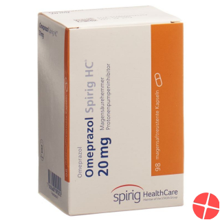 Omeprazol Spirig HC Kapseln 20mg (neu) Dose 98 Stück