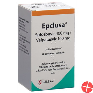 Epclusa Filmtablette 28 Stück Epclusa Filmtablette 28 Stück