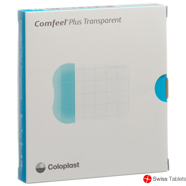 Comfeel Plus Hydrokol Verband 5x7cm Trans 10 Stück buy online