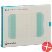 Comfeel Plus Hydrokol Verband 9x14cm Trans 10 Stück