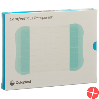 Comfeel Plus Hydrokol Verband 9x14cm Trans 10 Stück