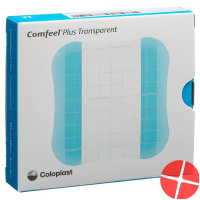 Comfeel Plus Hydrokol Verband 10x10cm Trans 10 Stück Comfeel Plus Hydrokol Verband 10x10cm Trans 10 Stück