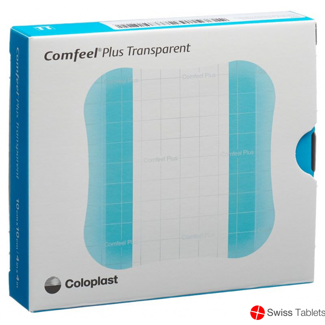 Comfeel Plus Hydrokol Verband 10x10cm Trans 10 Stück buy online