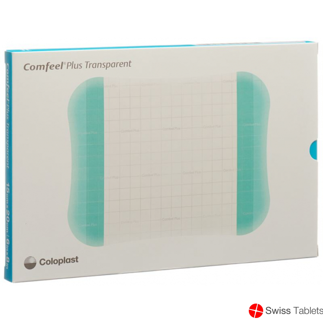 Comfeel Plus Hydrokol Verband 15x20cm Trans 5 Stück buy online