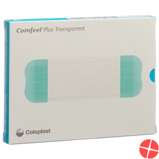 Comfeel Plus Hydrokol Verband 5x15cm Trans 5 Stück