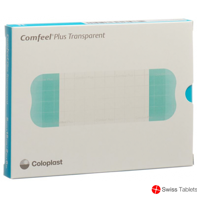 Comfeel Plus Hydrokol Verband 5x15cm Trans 5 Stück buy online