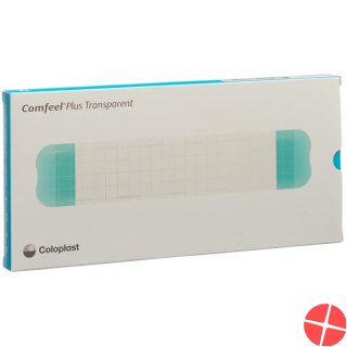 Comfeel Plus Hydrokol Verband 5x25cm Trans 5 Stück