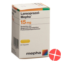Lansoprazol Mepha Kapseln 15mg Flasche 60 Stück