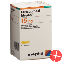 Lansoprazol Mepha Kapseln 15mg Flasche 100 Stück