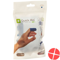 Quick Aid Plaster 6x100cm Latex Free Blue