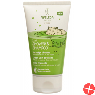 Weleda Kids 2in1 Shower&Shampoo Spritzige Limette150 Ml
