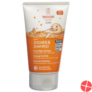 Weleda Kids 2in1 Shower&Shampoo Fruchtige Orange 150ml