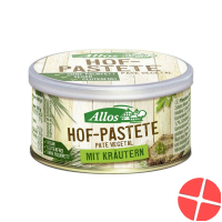 Allos Pastete Kräuter Bio Dose 125g
