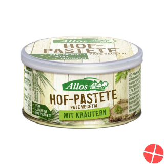 Allos Pastete Kräuter Bio Dose 125g