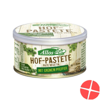 Allos Pastete Grüner Pfeffer Bio Dose 125g