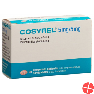 Cosyrel 5 mg/5 mg 3 x 30 tablets