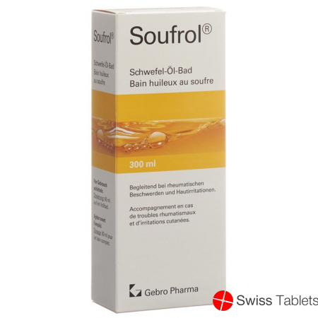 Soufrol sulphur-oil-bath bottle 300ml buy online