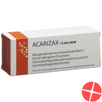 Acarizax Lyophilisat Z Einnehm 12 Sq-Hdm Dose 90 Stück