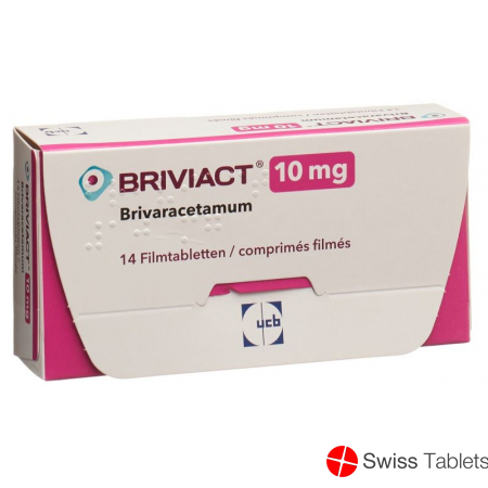 Briviact Filmtablette 10mg 14 Stück buy online