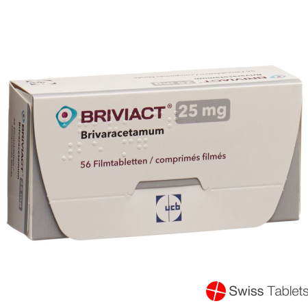 Briviact Filmtablette 25mg 56 Stück buy online