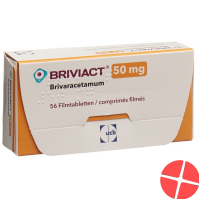 Briviact Filmtablette 50mg 56 Stück