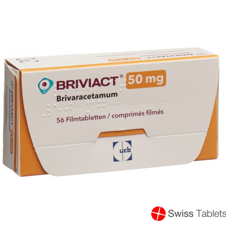 Briviact Filmtablette 50mg 56 Stück buy online