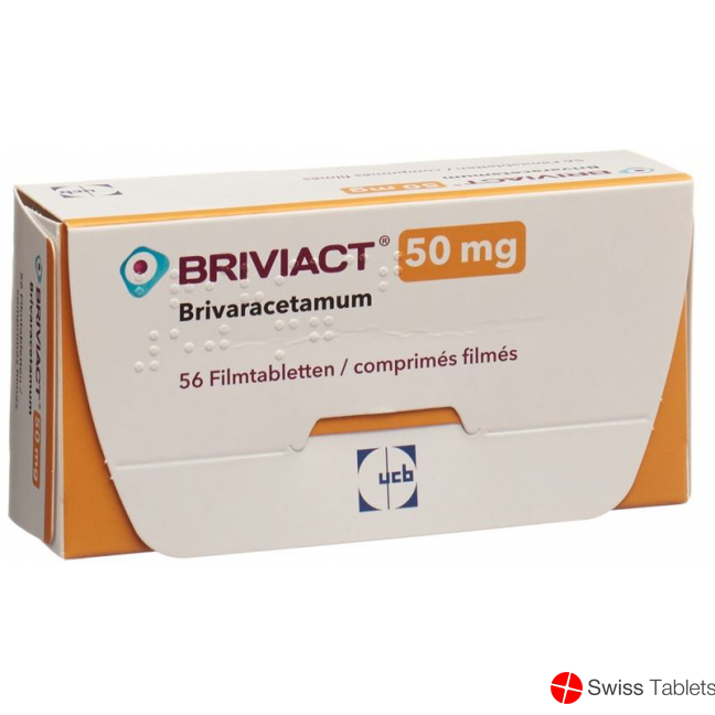 Briviact Filmtablette 50mg 56 Stück buy online