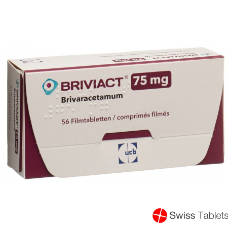 Briviact Filmtablette 75mg 56 Stück buy online