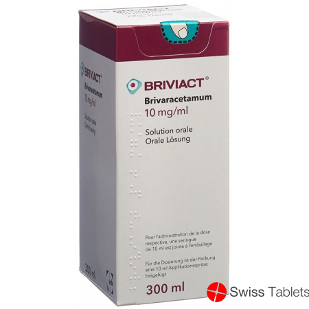 Briviact Lösung 10mg/ml Zum Einnehmen 300ml buy online