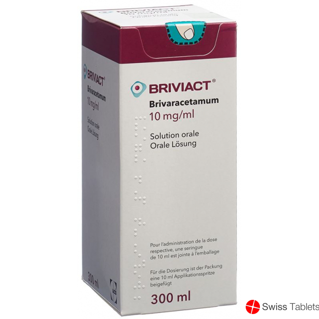 Briviact Lösung 10mg/ml Zum Einnehmen 300ml buy online