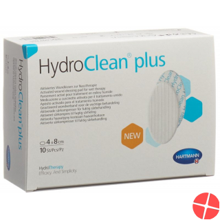 Hydroclean Plus Cavity Wundkissen 4x8cm Ov 10 Stück