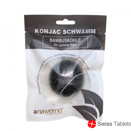 Nawemo Konjac Sponge Bamboo Charcoal buy online