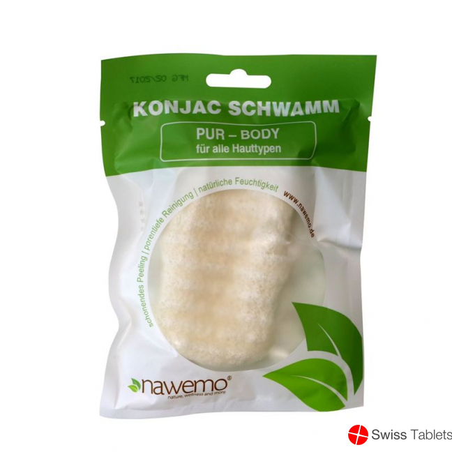 Nawemo Konjac Sponge Body Pure buy online